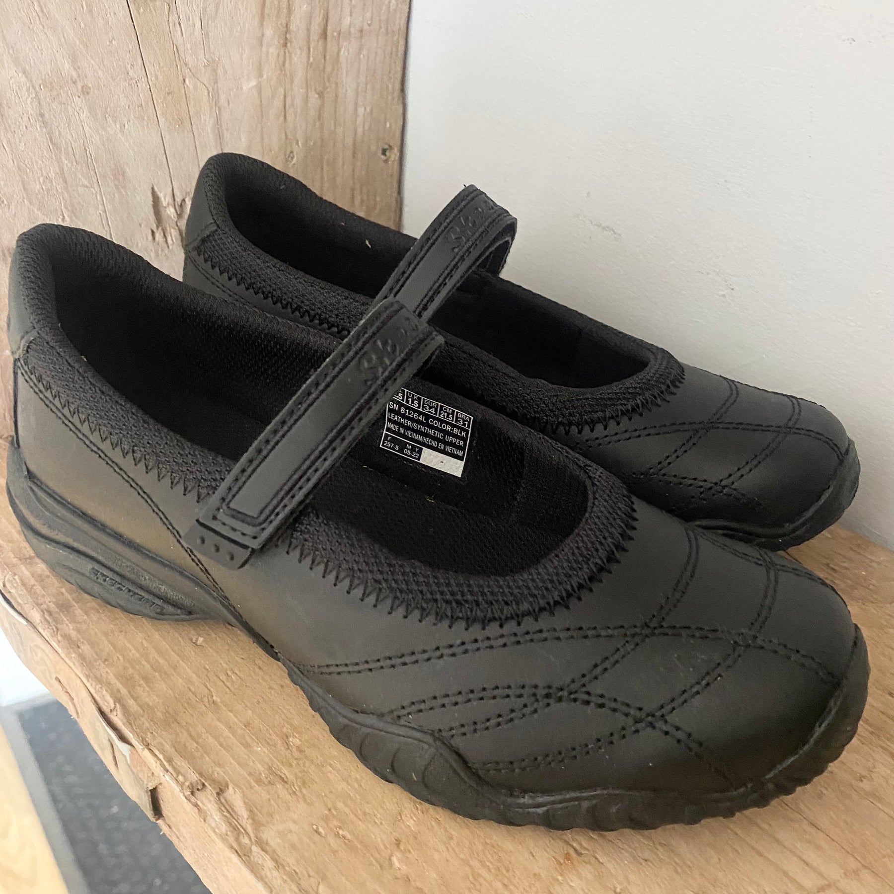 Skechers Velocity Pouty Girls School Shoe Minis Shoe Shop