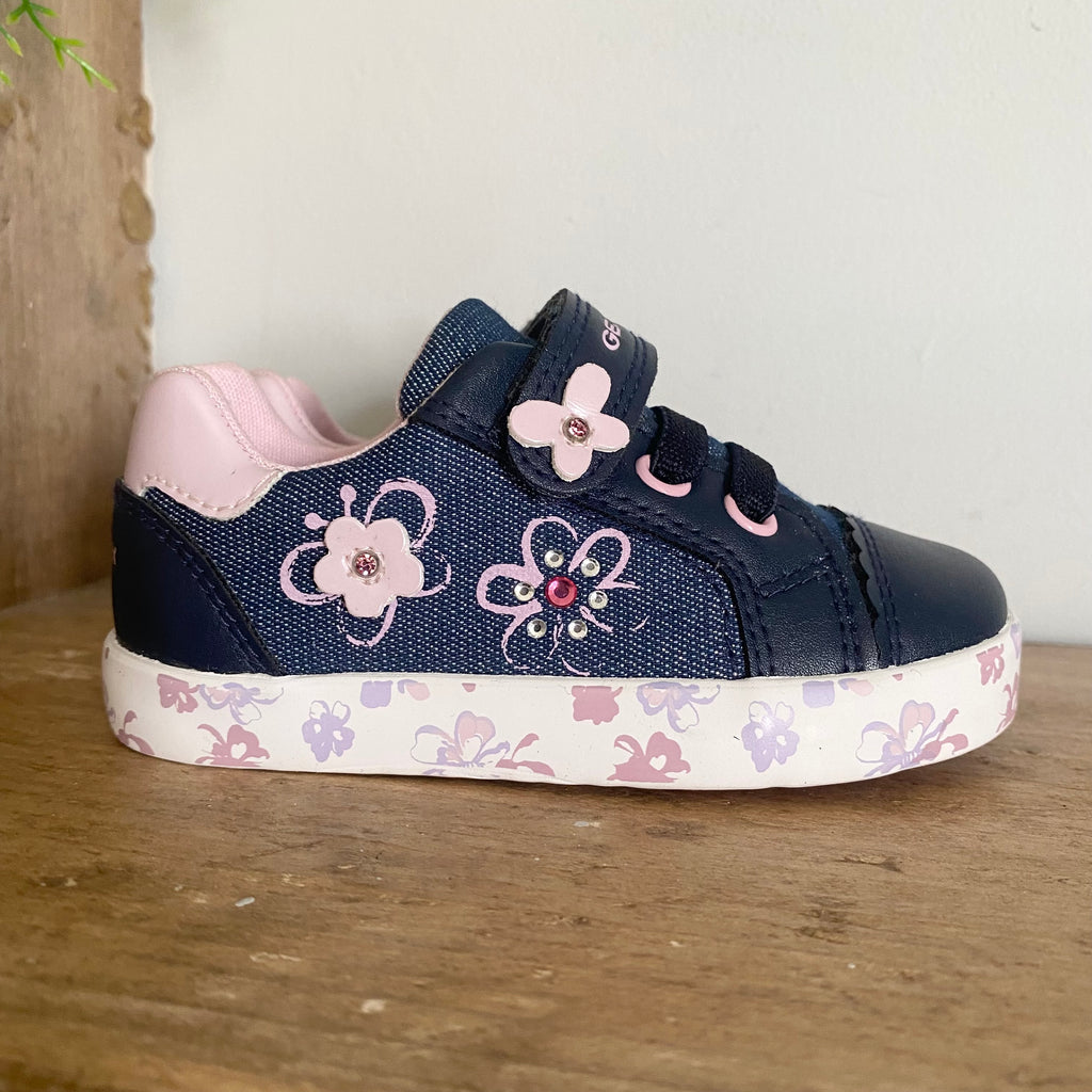 Geox Kilwi Girl Avio And Pink – Minis Shoe Shop